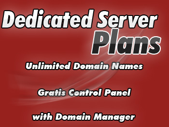 Low-cost dedicated server plan